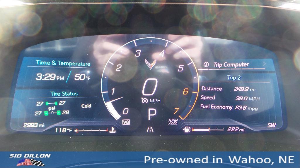 used 2025 Chevrolet Corvette car, priced at $73,631