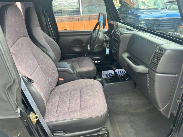 used 2002 Jeep Wrangler car, priced at $8,999