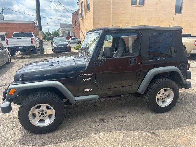 used 2002 Jeep Wrangler car, priced at $8,999