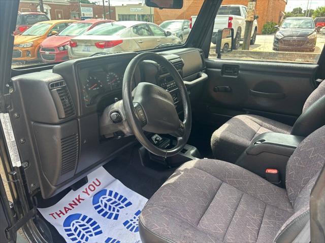 used 2002 Jeep Wrangler car, priced at $8,999