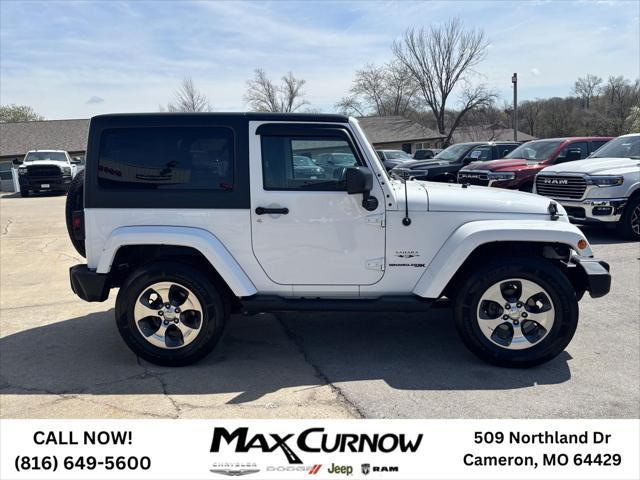 used 2018 Jeep Wrangler JK car, priced at $21,748