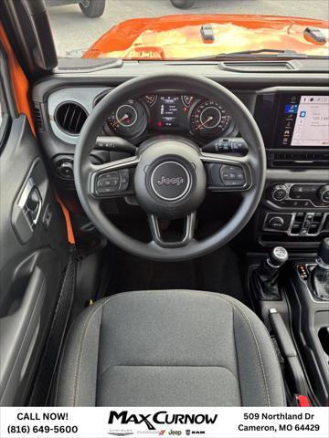new 2025 Jeep Wrangler car, priced at $40,056