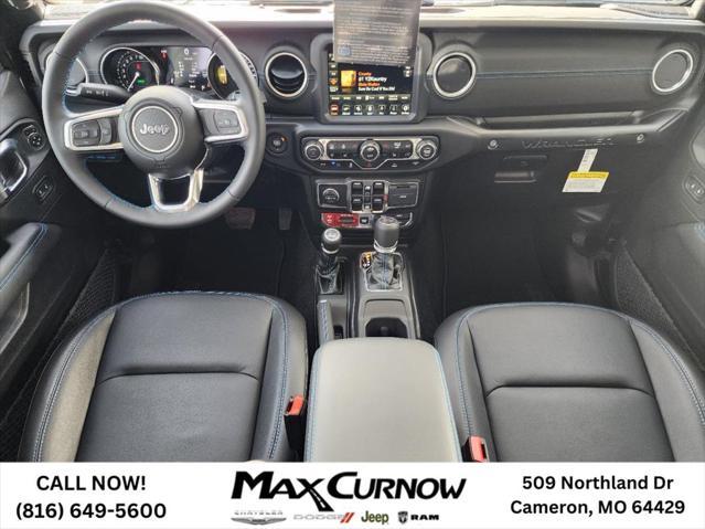 new 2023 Jeep Wrangler 4xe car, priced at $62,370