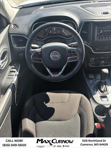 used 2019 Jeep Cherokee car, priced at $15,988