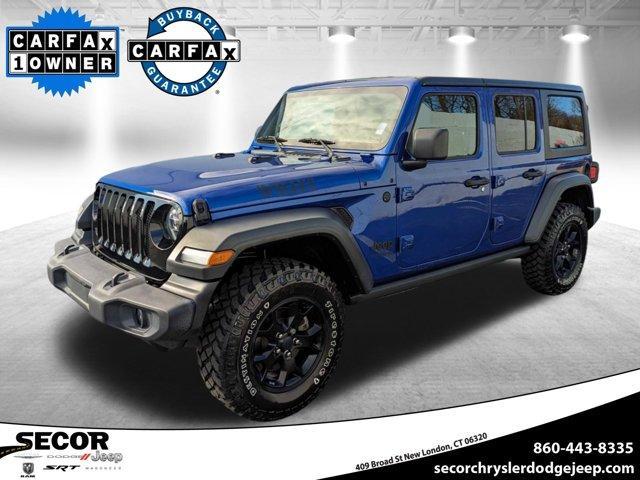 used 2020 Jeep Wrangler Unlimited car, priced at $32,997