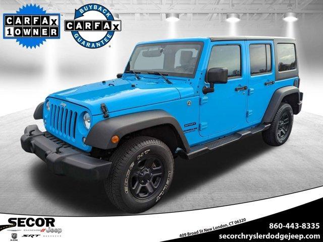 used 2017 Jeep Wrangler Unlimited car, priced at $22,992