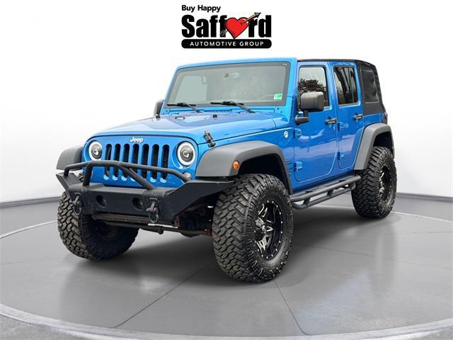 used 2015 Jeep Wrangler Unlimited car, priced at $16,975