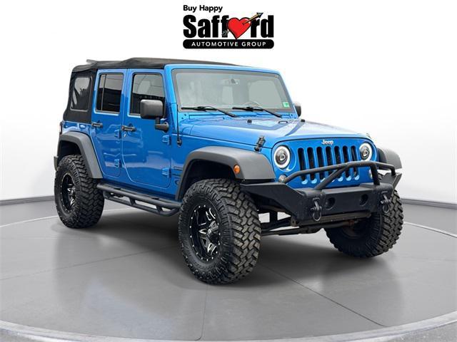 used 2015 Jeep Wrangler Unlimited car, priced at $16,975