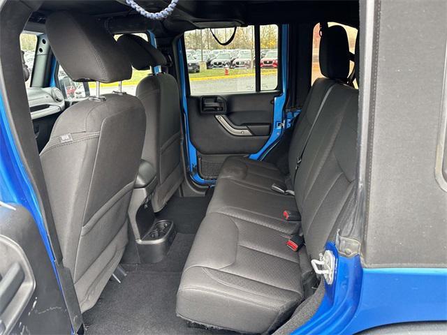 used 2015 Jeep Wrangler Unlimited car, priced at $16,975