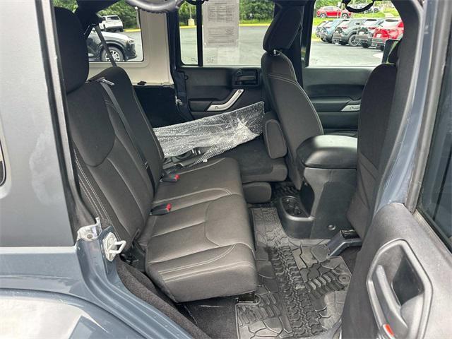 used 2016 Jeep Wrangler Unlimited car, priced at $21,575