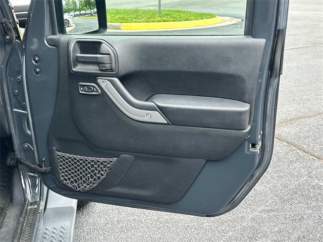 used 2016 Jeep Wrangler Unlimited car, priced at $21,575