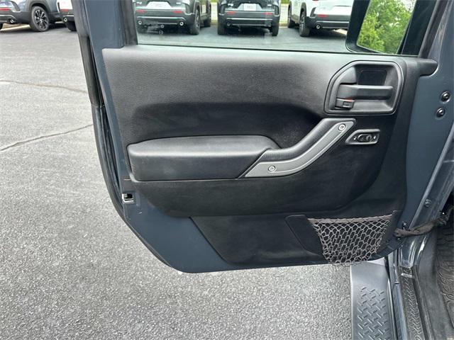 used 2016 Jeep Wrangler Unlimited car, priced at $21,575