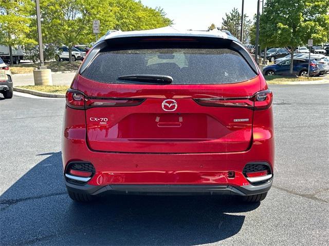 new 2025 Mazda CX-70 PHEV car, priced at $58,500