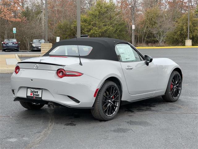 new 2024 Mazda MX-5 Miata car, priced at $38,420