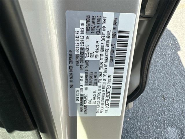 new 2025 Mazda CX-5 car, priced at $31,840