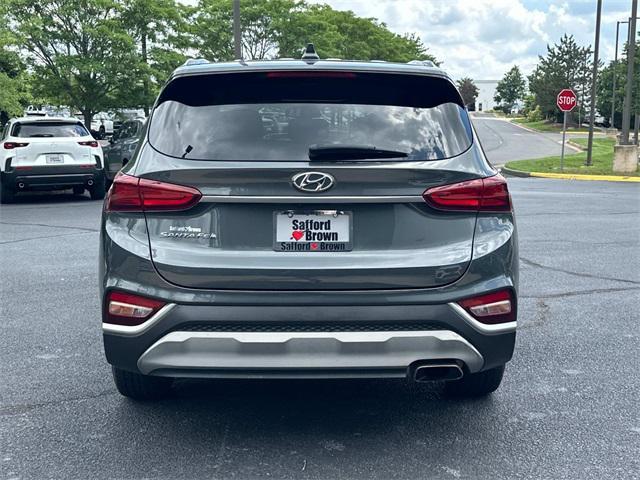 used 2020 Hyundai Santa Fe car, priced at $17,175