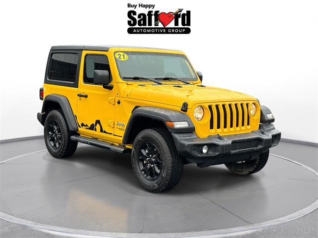 used 2021 Jeep Wrangler car, priced at $24,975
