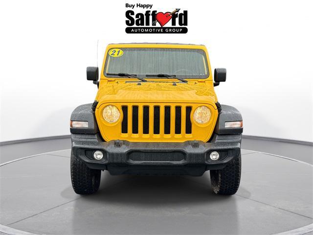 used 2021 Jeep Wrangler car, priced at $24,975