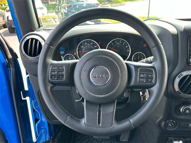 used 2016 Jeep Wrangler Unlimited car, priced at $16,975