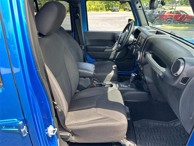 used 2016 Jeep Wrangler Unlimited car, priced at $16,975