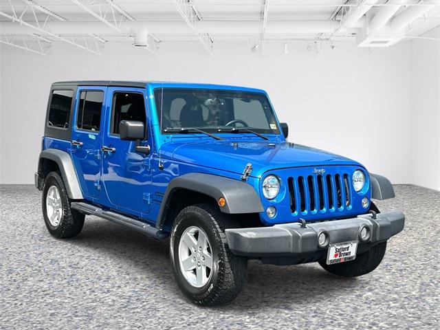 used 2016 Jeep Wrangler Unlimited car, priced at $16,975