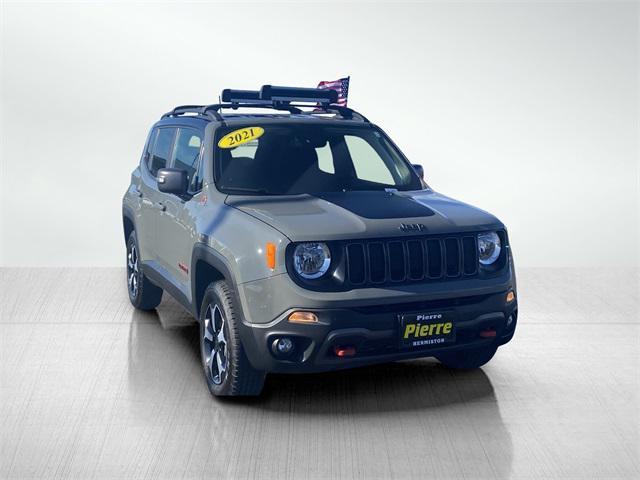 used 2021 Jeep Renegade car, priced at $22,888