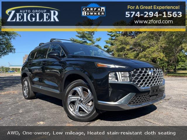 used 2022 Hyundai Santa Fe car, priced at $24,000