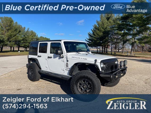 used 2017 Jeep Wrangler Unlimited car, priced at $21,541