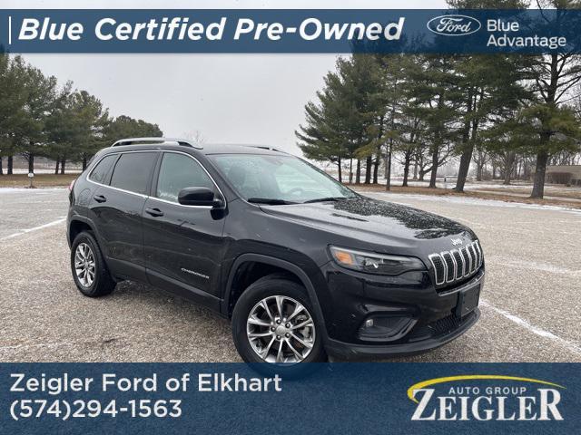 used 2021 Jeep Cherokee car, priced at $22,485