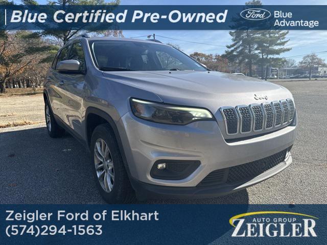 used 2021 Jeep Cherokee car, priced at $22,985