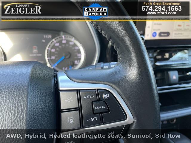 used 2023 Toyota Highlander Hybrid car, priced at $32,000