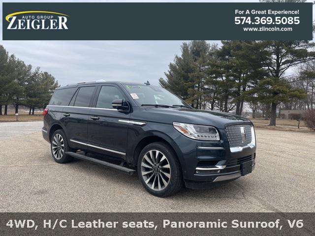 used 2021 Lincoln Navigator car, priced at $44,000