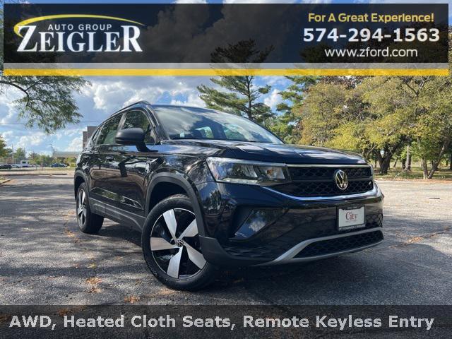 used 2024 Volkswagen Taos car, priced at $22,000