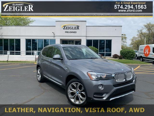 used 2016 BMW X3 car, priced at $10,485