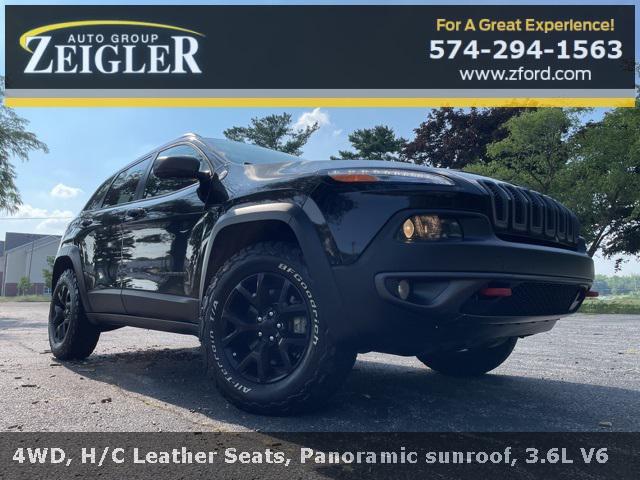 used 2015 Jeep Cherokee car, priced at $13,000