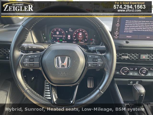 used 2024 Honda Accord Hybrid car, priced at $26,000