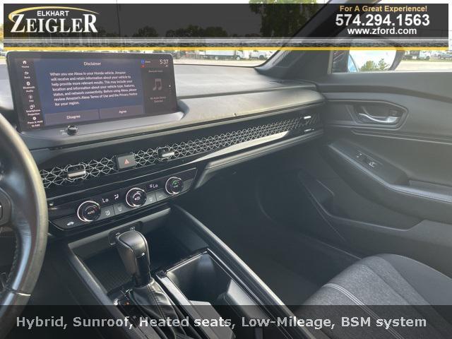 used 2024 Honda Accord Hybrid car, priced at $26,000