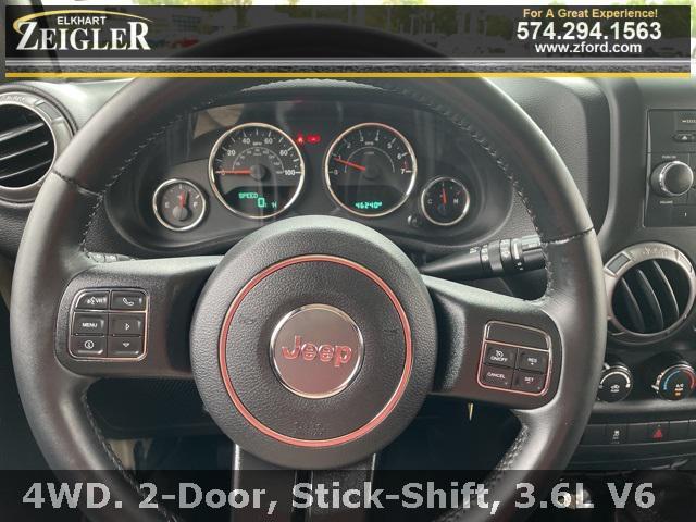 used 2017 Jeep Wrangler car, priced at $23,485