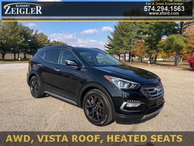 used 2017 Hyundai Santa Fe Sport car, priced at $14,000