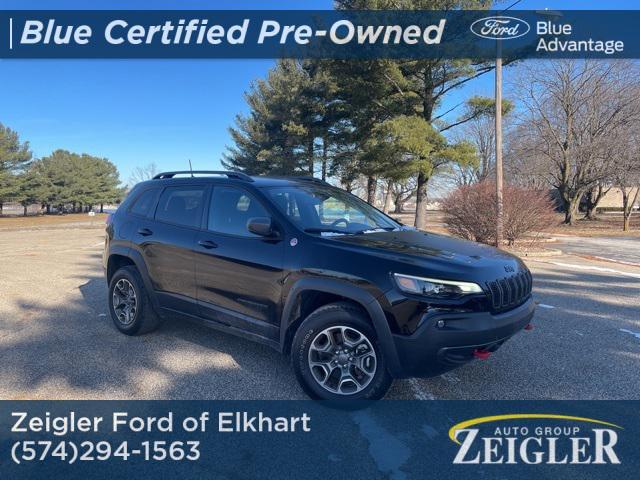 used 2021 Jeep Cherokee car, priced at $24,485