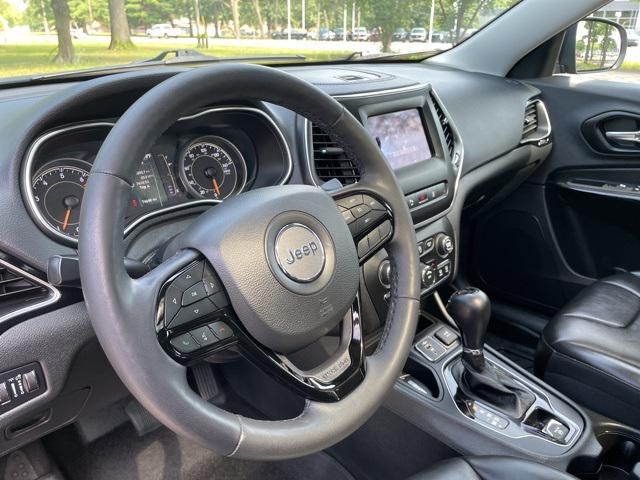 used 2021 Jeep Cherokee car, priced at $17,000
