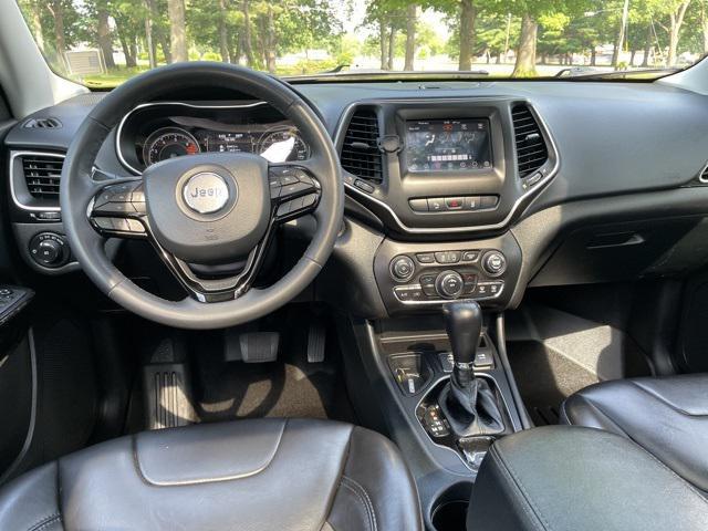 used 2021 Jeep Cherokee car, priced at $17,000