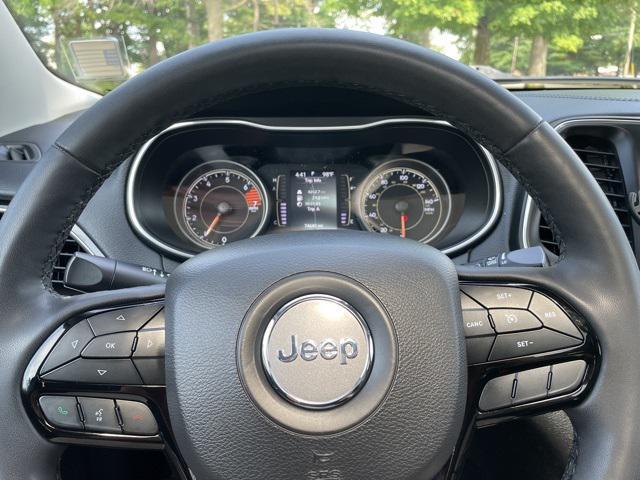 used 2021 Jeep Cherokee car, priced at $17,000