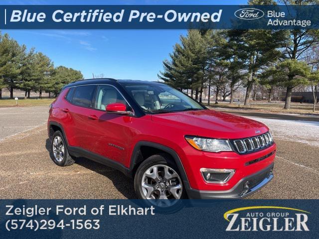 used 2021 Jeep Compass car, priced at $21,985