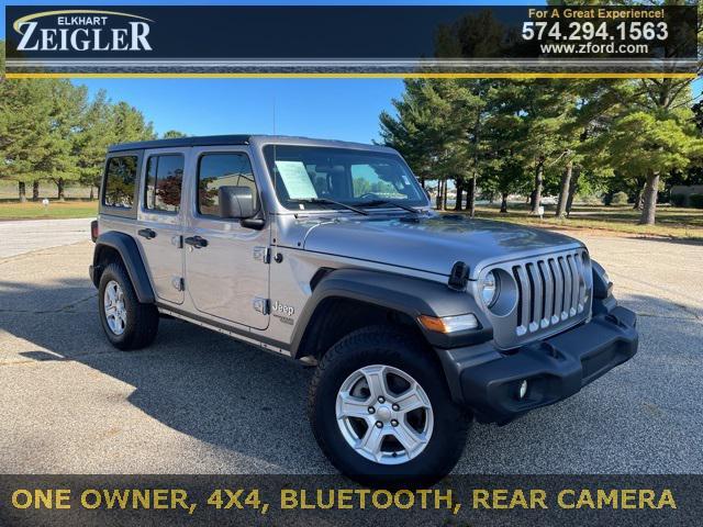 used 2020 Jeep Wrangler Unlimited car, priced at $28,985