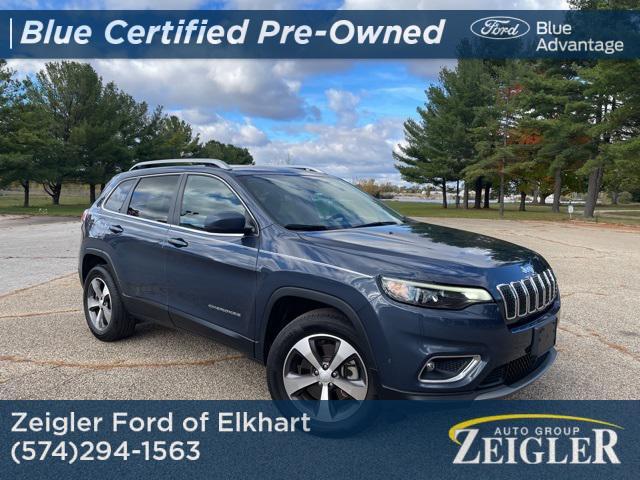 used 2021 Jeep Cherokee car, priced at $26,485