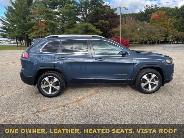 used 2021 Jeep Cherokee car, priced at $26,485