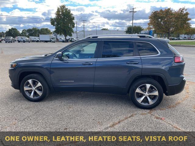 used 2021 Jeep Cherokee car, priced at $26,485