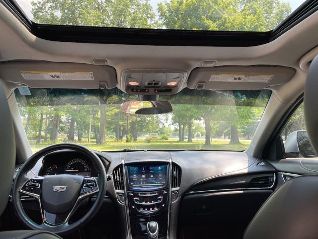 used 2018 Cadillac ATS car, priced at $15,000