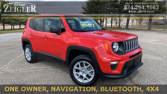 used 2023 Jeep Renegade car, priced at $26,485